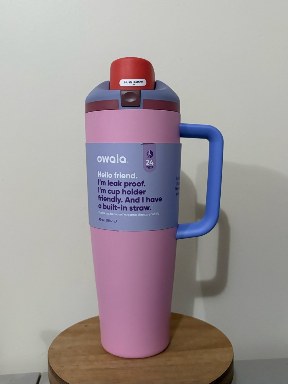Owala 40fl oz FreeSip Stainless Steel Tumbler
- Kickflip
